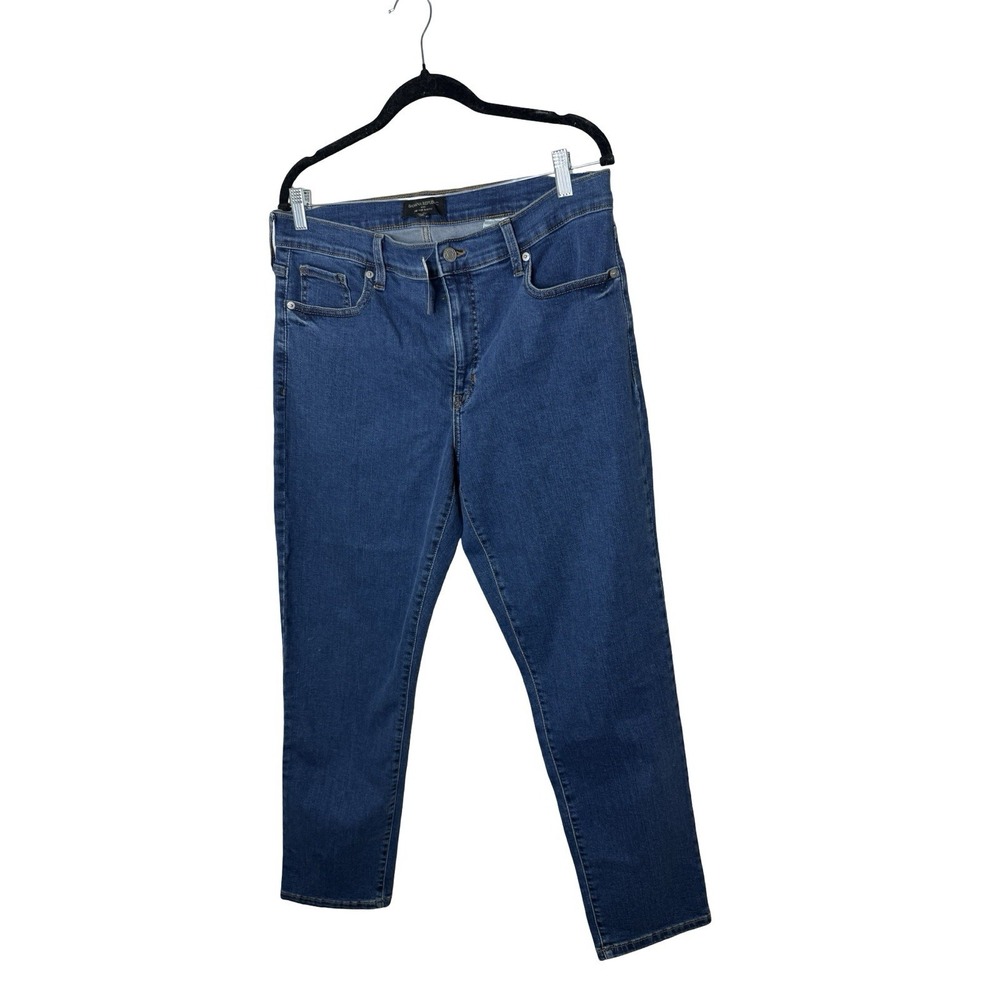 Banana Republic Mid Rise Slim Jeans Size 32 / 14 New womens tall